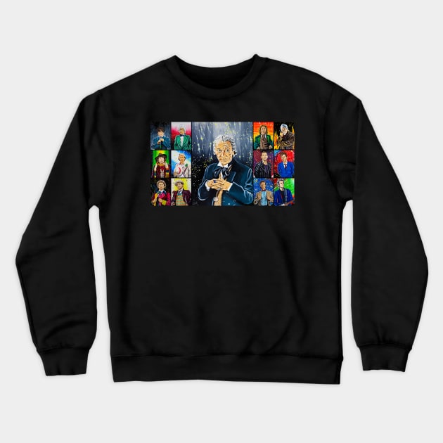 The Doctor of the Universe - The First Crewneck Sweatshirt by jephwho